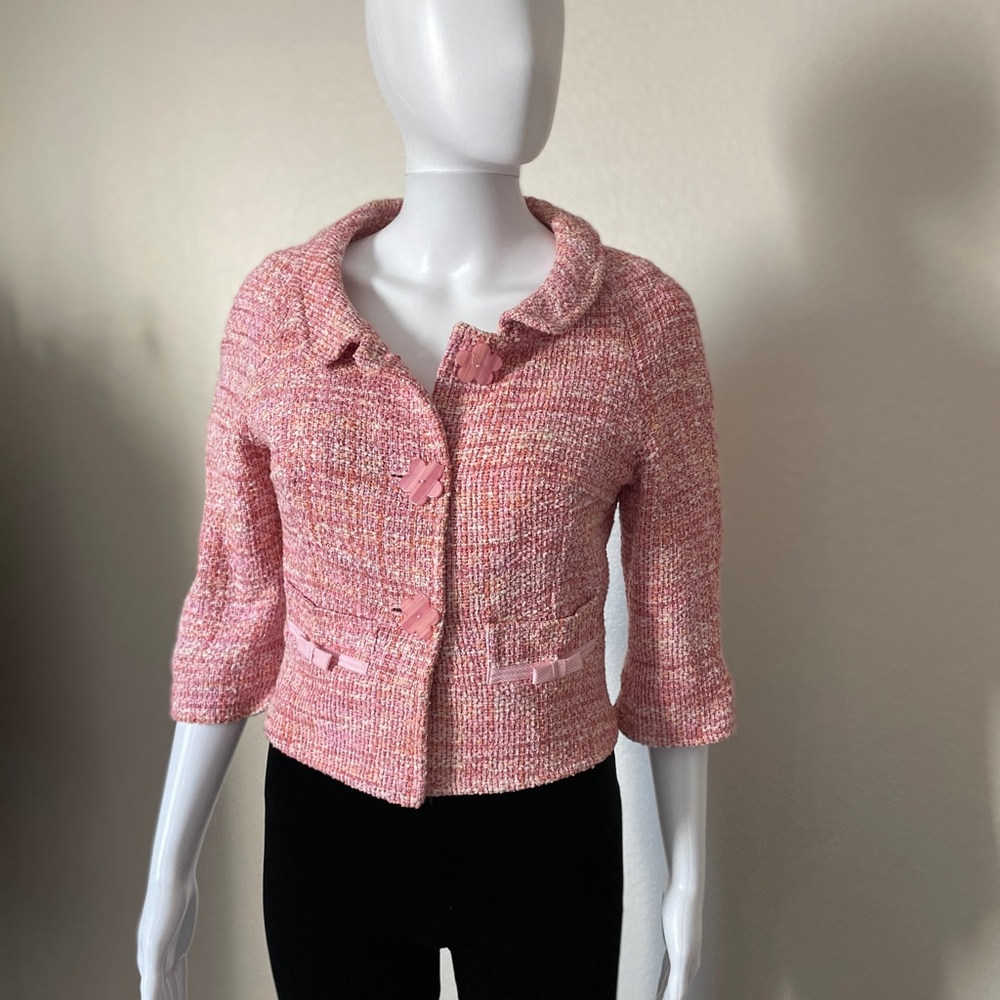 Cynthia Steffe Women’s Cropped jacket size x-small
Excellent new like condition